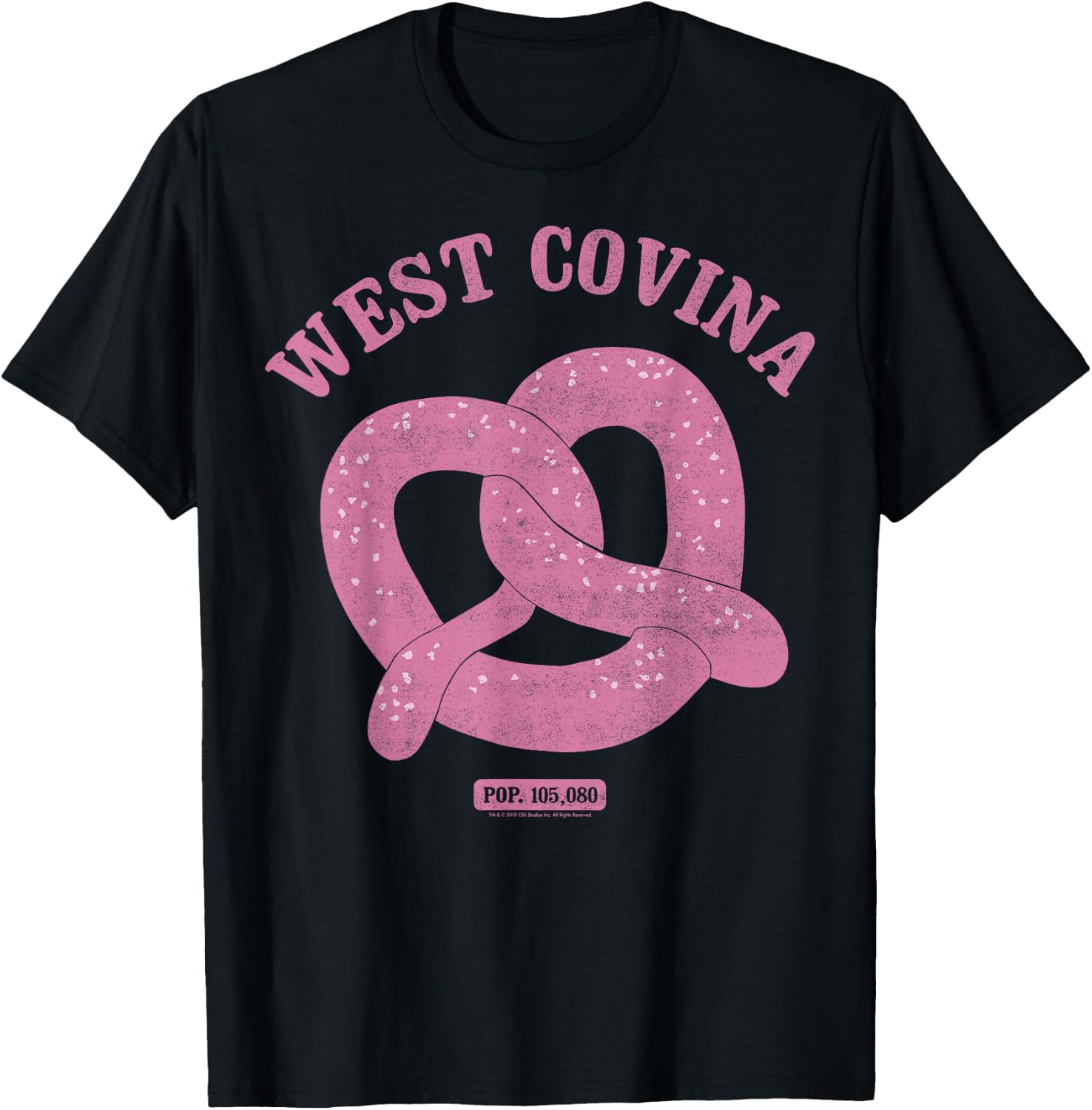 Crazy Ex-Girlfriend West Covina Pretzel T-Shirt - T-Shirt | Black