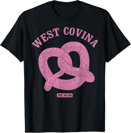 Crazy Ex-Girlfriend West Covina Pretzel T-Shirt - T-Shirt | Black