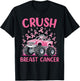 Crush Breast Cancer Awareness Truck pink for kids T-Shirt - T-Shirt | Black