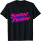 Retro Sunday Funday T-Shirt - T-Shirt | Black