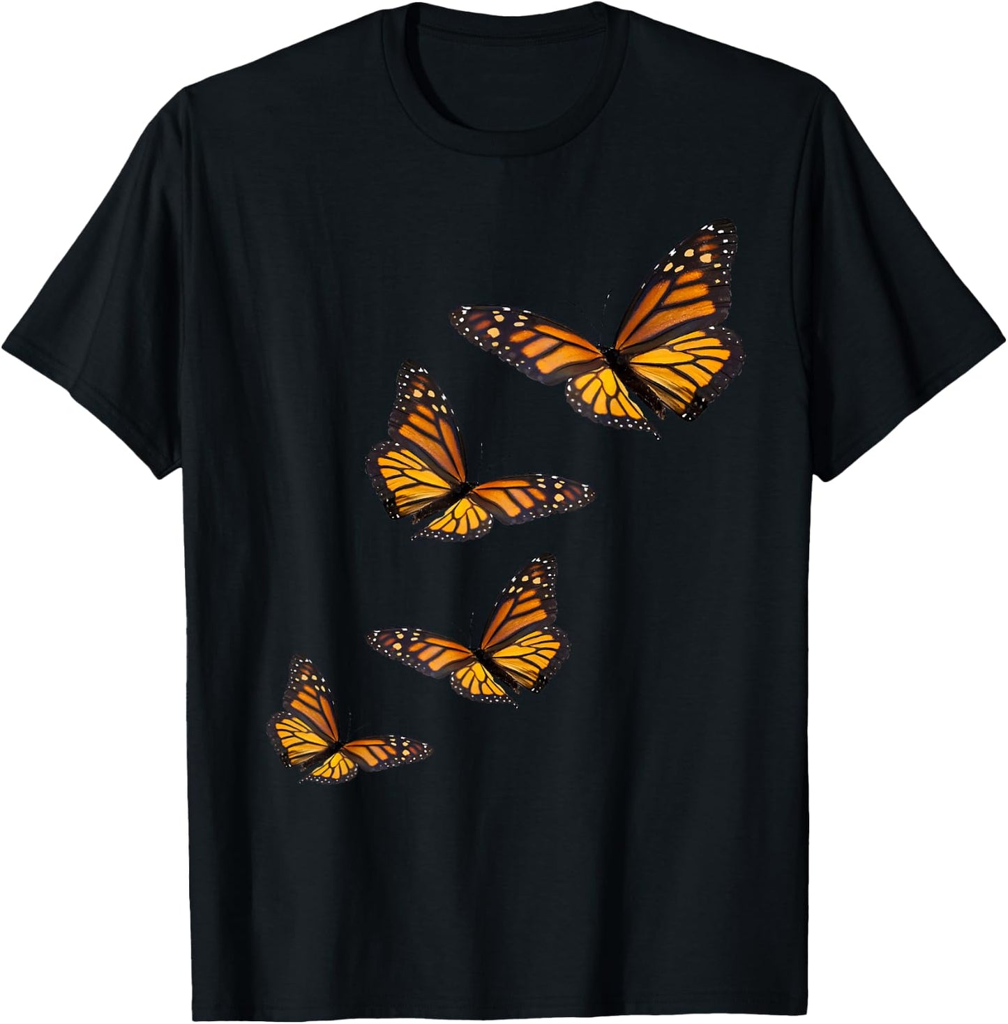 Monarch Butterfly shirt-Milkweed Plants Butterflies gift T-Shirt - T-Shirt | Black