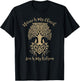 Nature Is My Church And Love Is My Religion Faith T-Shirt - T-Shirt | Black