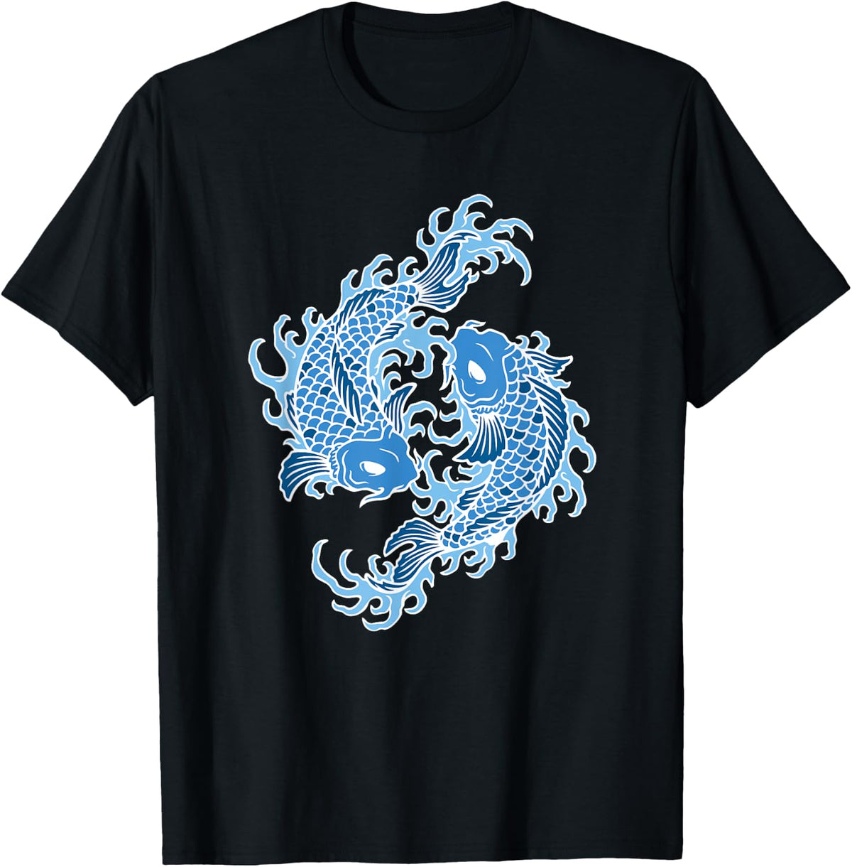 Coy Fish Design , Women & Kids T-Shirt - T-Shirt | Black