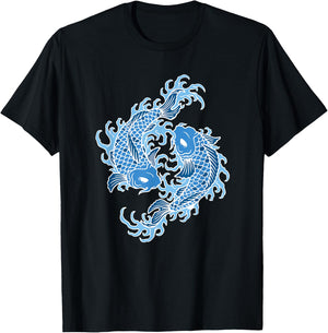 Coy Fish Design , Women & Kids T-Shirt - T-Shirt | Black