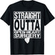 Open Heart Surgery Survivor Post Attack Recovery Gift T-Shirt - T-Shirt | Black