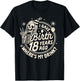 Mom Of The Birthday Girl Bday I Gave Birth 18 Years Ago T-Shirt - T-Shirt | Black