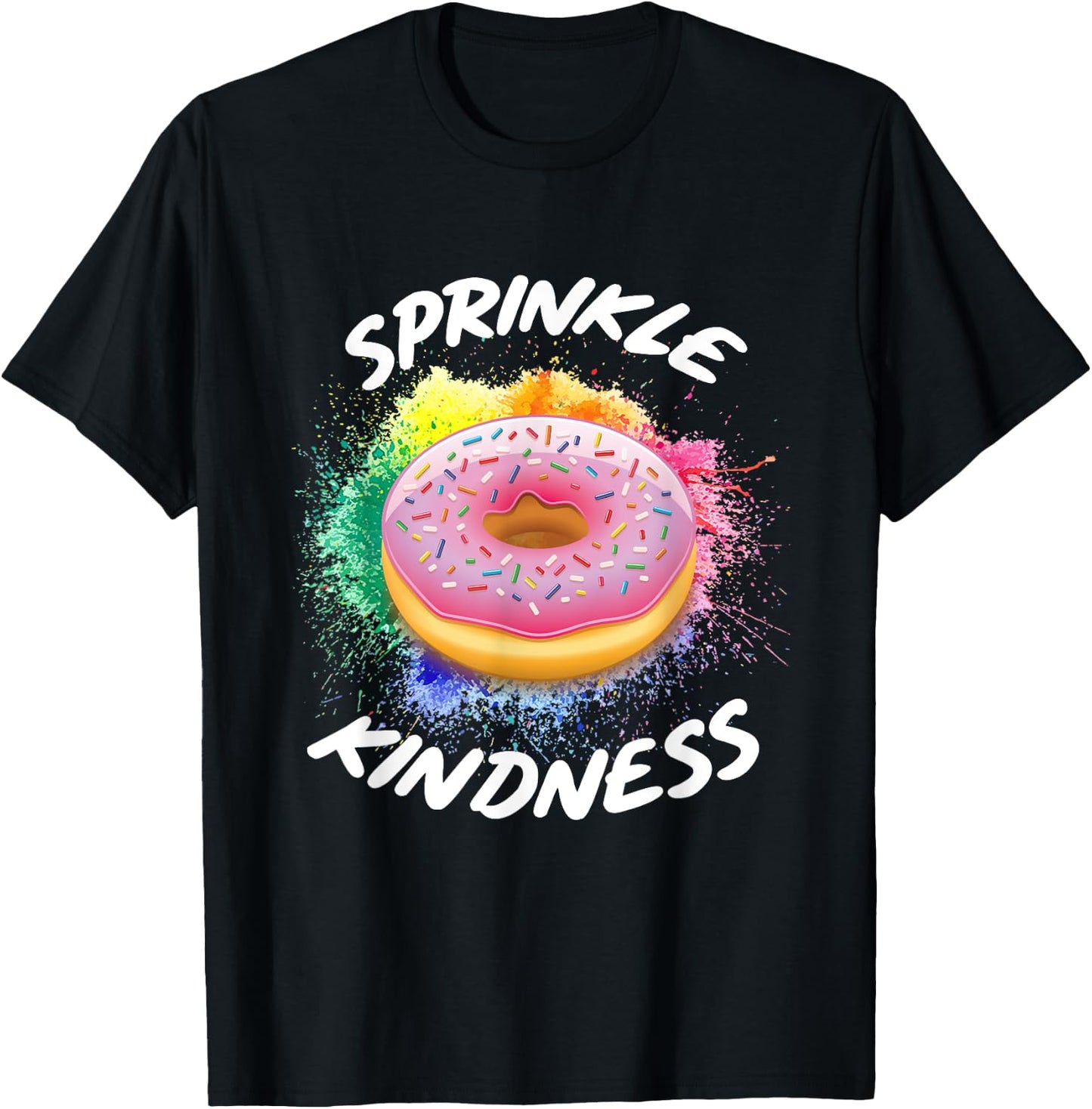Sprinkle Kindness Shirt and Anti-Bullying T-Shirt - T-Shirt | Black