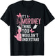 It's A Moroney Thing You Wouldn't Understand Girls T-Shirt - T-Shirt | Black