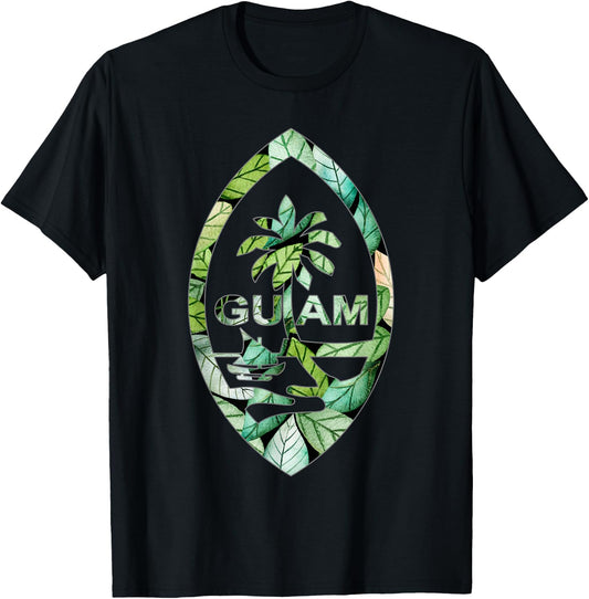 Guam Seal Jungle Style Shirt T-Shirt - T-Shirt | Black