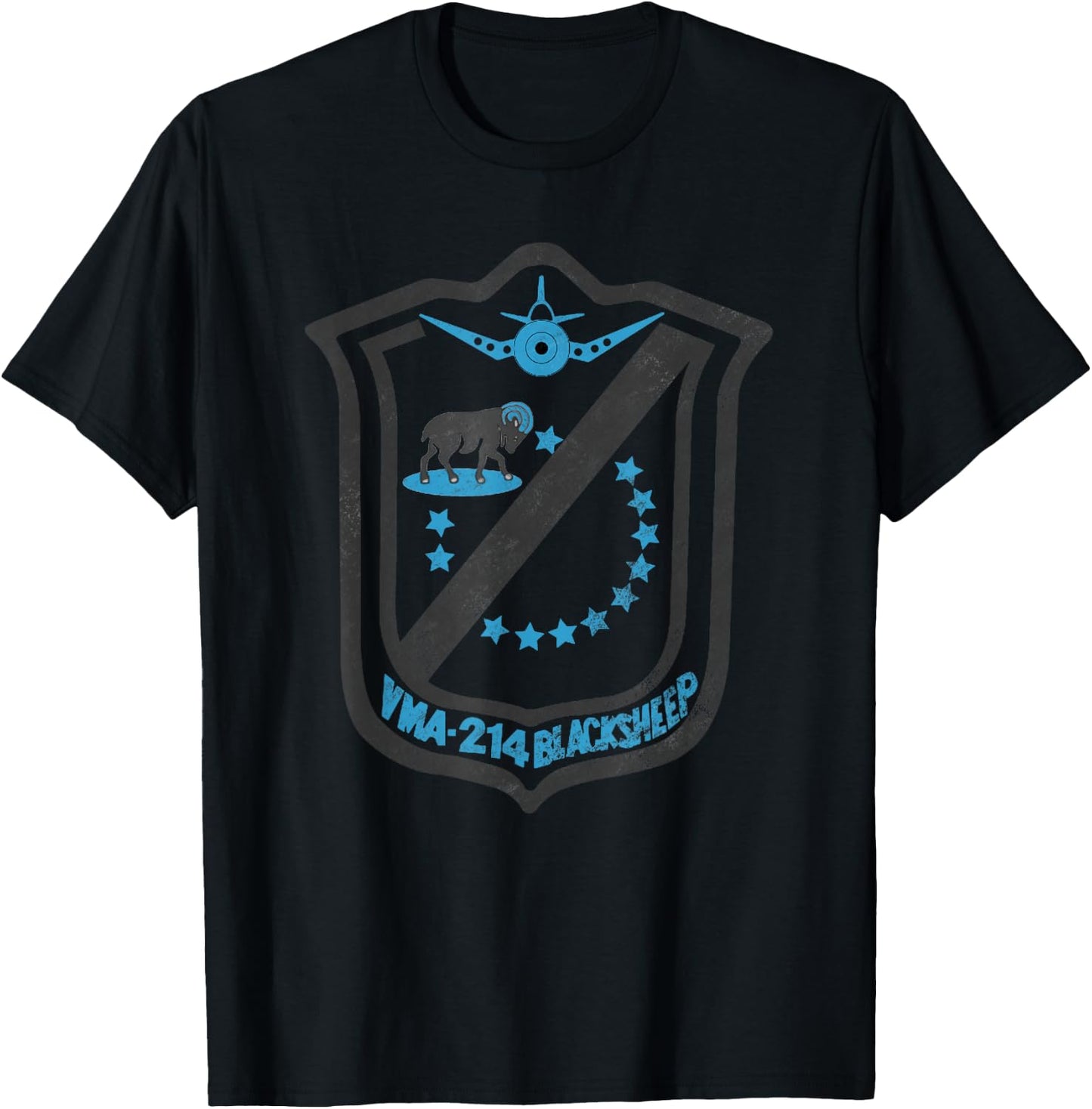 Black Sheep Squadron T-Shirt - T-Shirt | Black