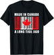 A Long Time Ago Canadian Made in Canada T-Shirt - T-Shirt | Black