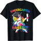 Dabbing Kindergarten Unicorn Graduation Class 2021 Nailed It T-Shirt - T-Shirt | Black