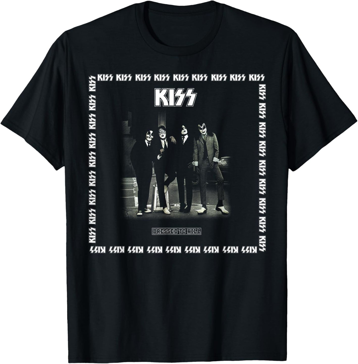KISS - 1975 Dressed to Kill T-Shirt - T-Shirt | Black