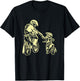 Father and Son Dirt Bike Racer Dirt Road Racing Motorcycle T-Shirt - T-Shirt | Black