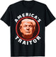 Trump is a traitor t shirt | America's traitor T-Shirt - T-Shirt | Black