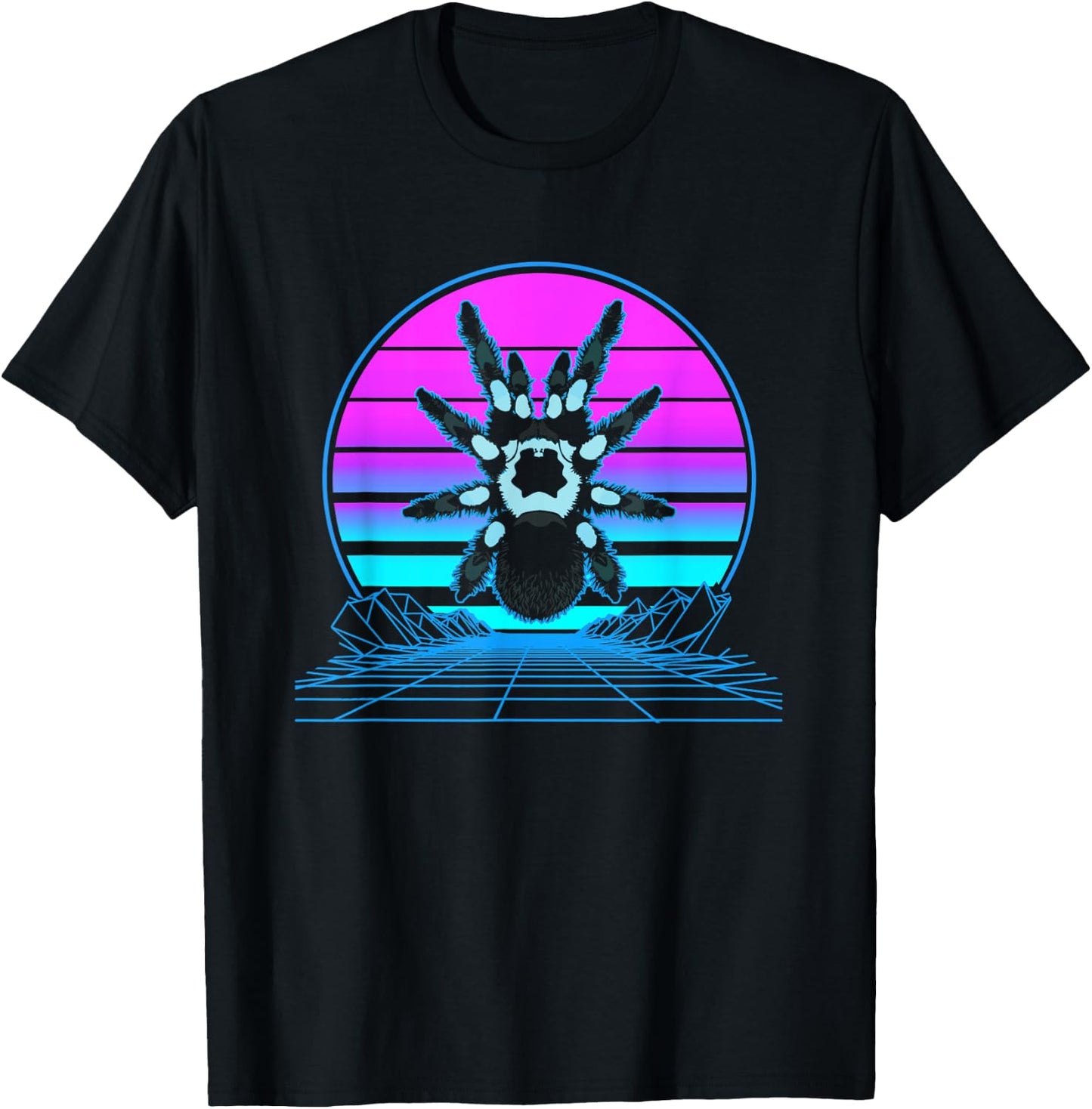 Tarantula Pastel Goth Vaporwave T-Shirt - T-Shirt | Black