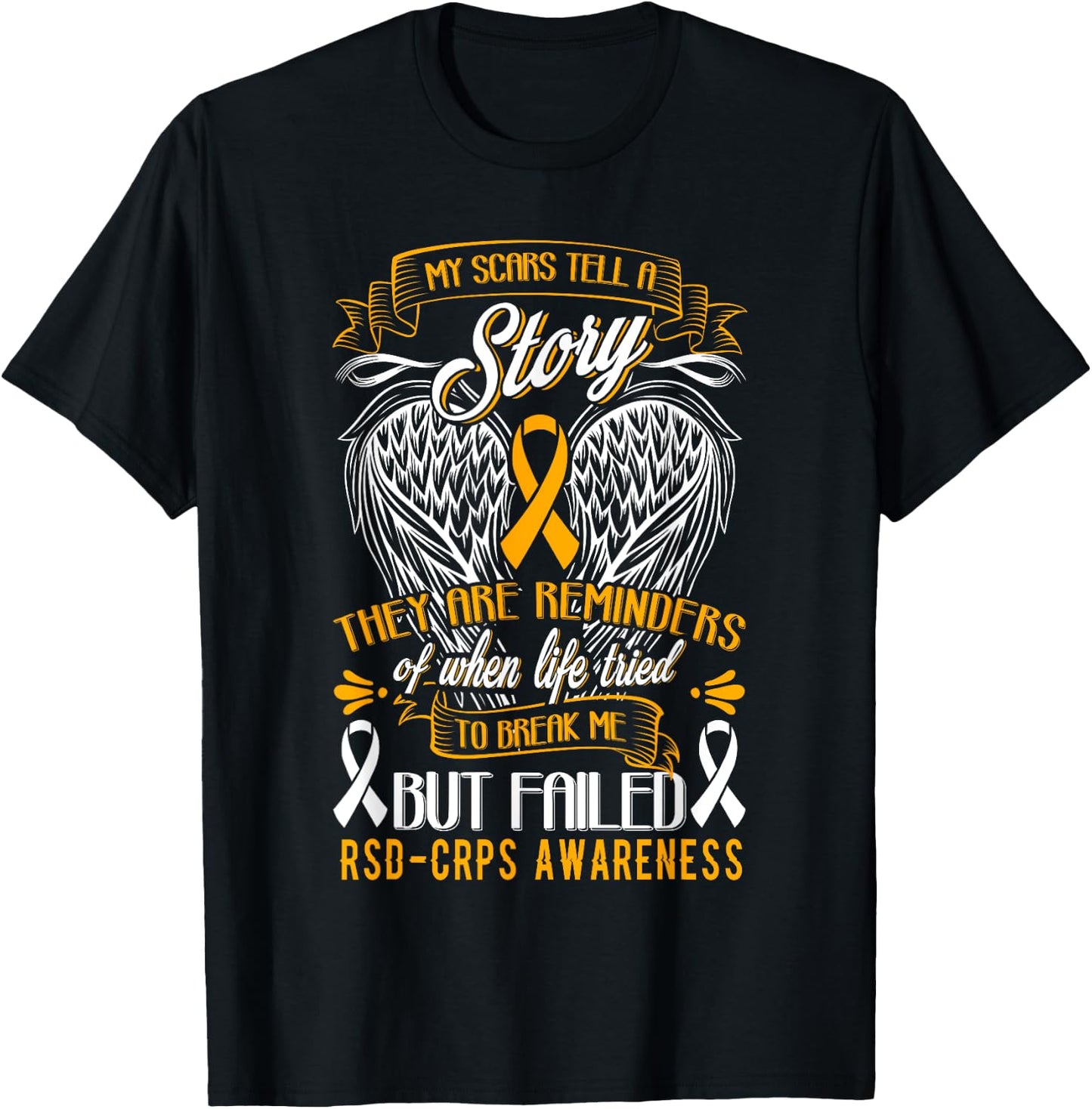 Rsd Crps Awareness Shirt T-Shirt - T-Shirt | Black