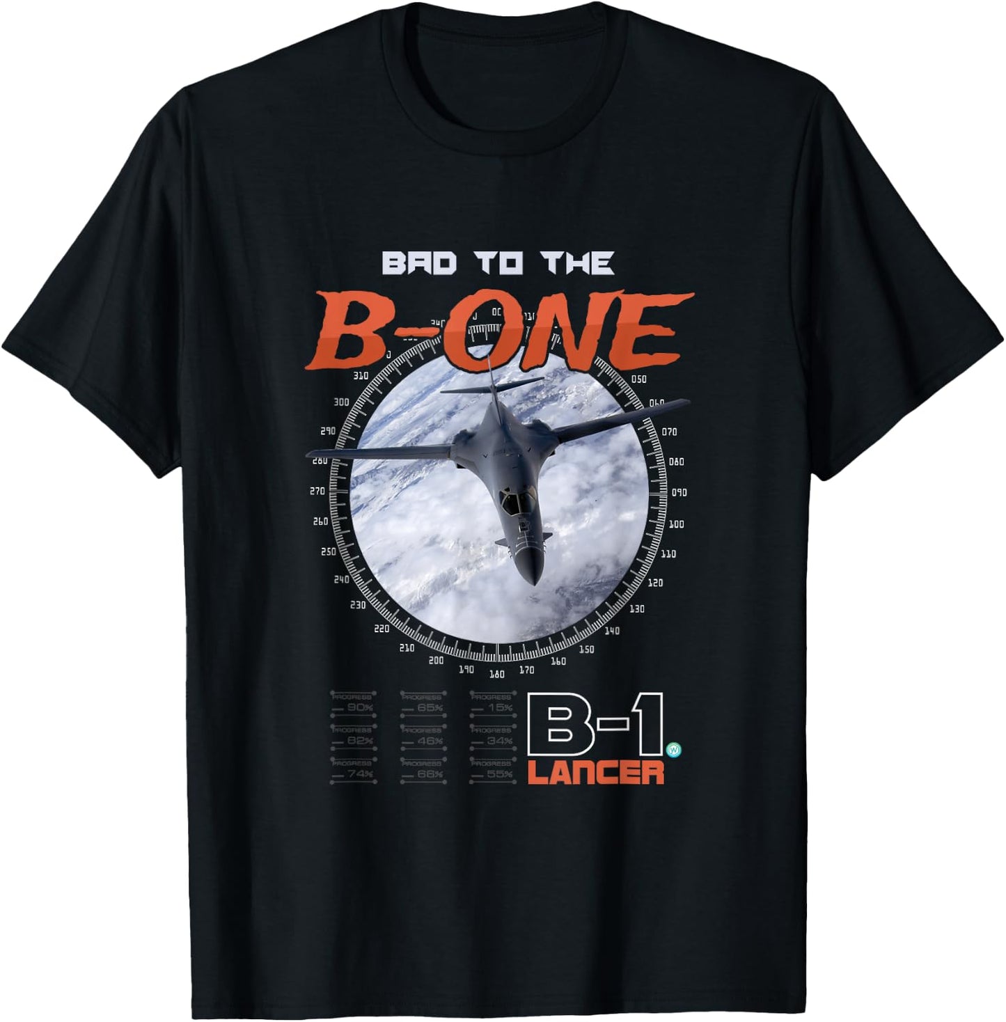 B-1 Lancer Air Force Bomber T shirt Gift T-Shirt - T-Shirt | Black