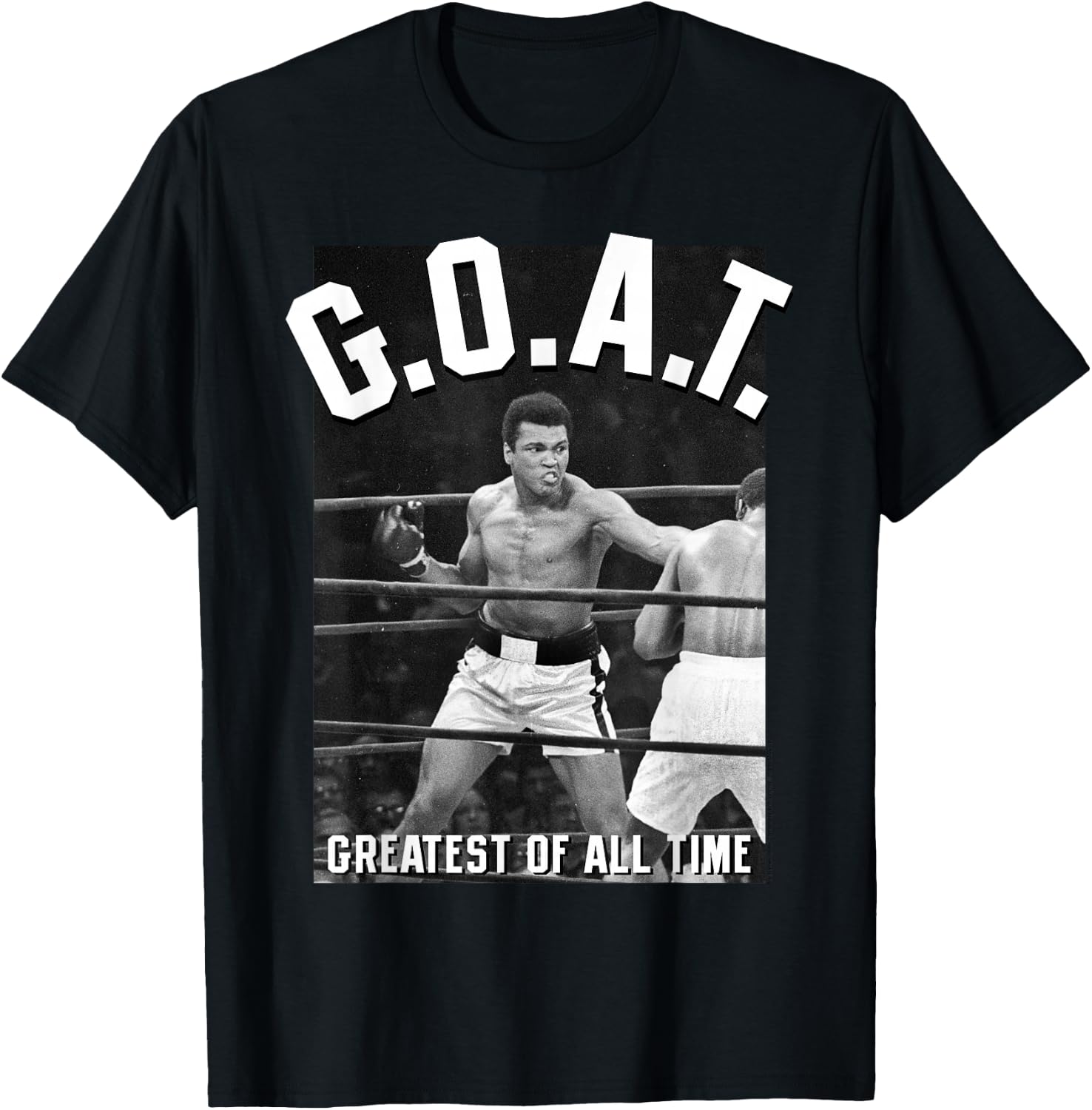 Muhammad Ali Greatest of All Time T-Shirt - T-Shirt | Black