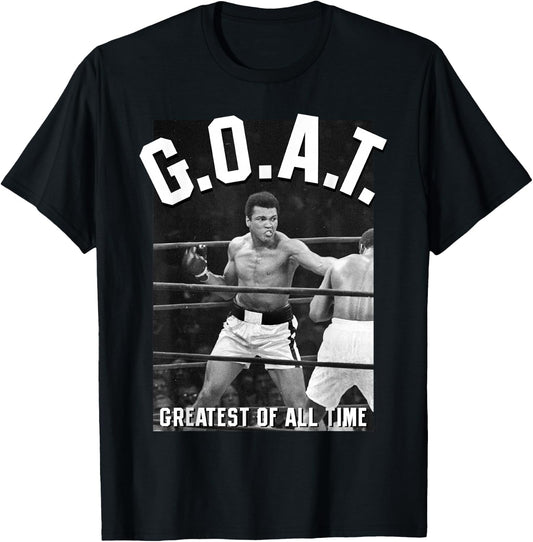 Muhammad Ali Greatest of All Time T-Shirt - T-Shirt | Black