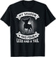 My Shadow Has 4 Legs And A Tail Chihuahua Dog Owner Shirt Men Women Girls Kids T-Shirt - T-Shirt | Black