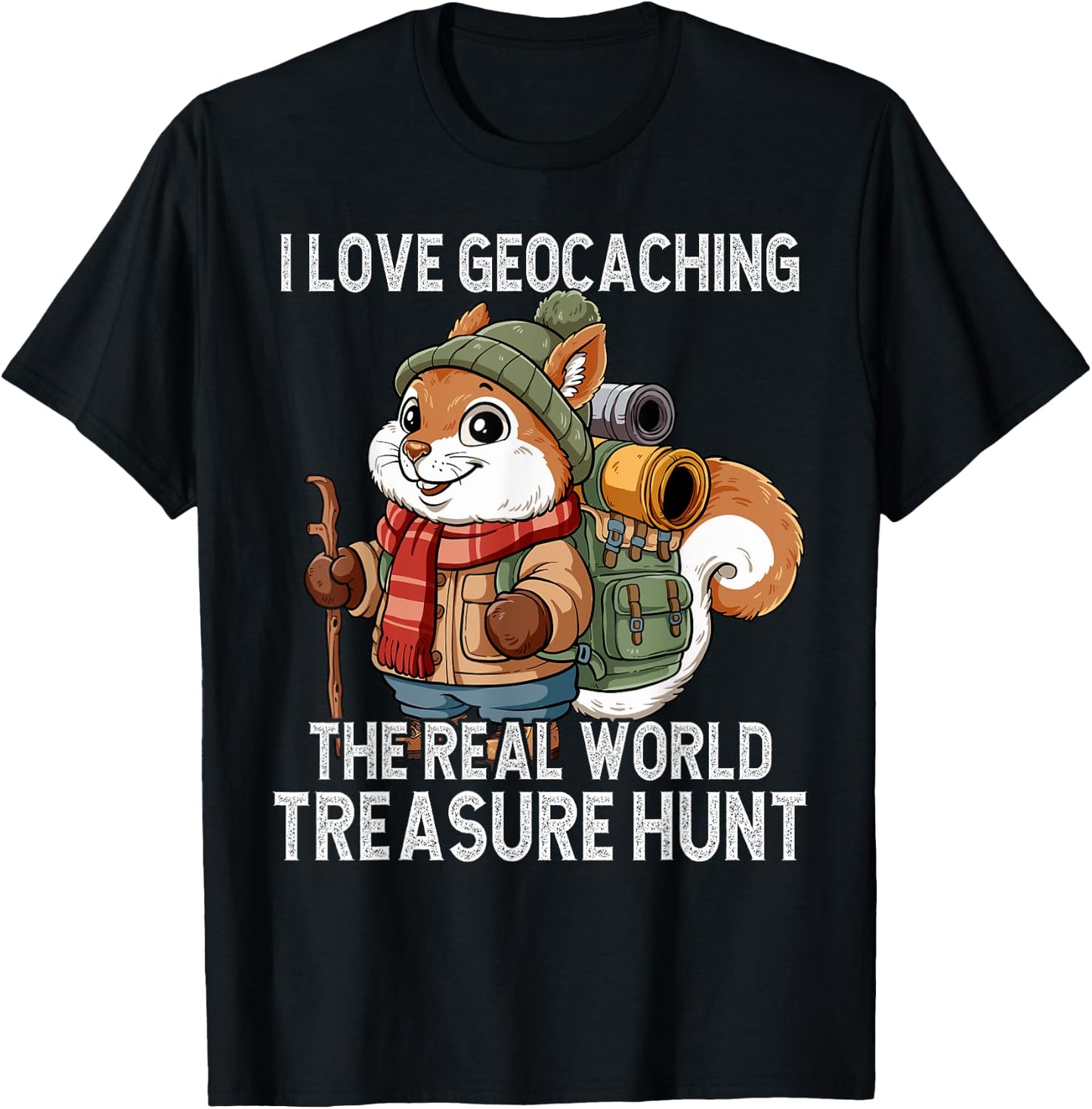Geocaching T-Shirt - T-Shirt | Black