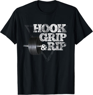 Hook, Grip & Rip T-Shirt - T-Shirt | Black