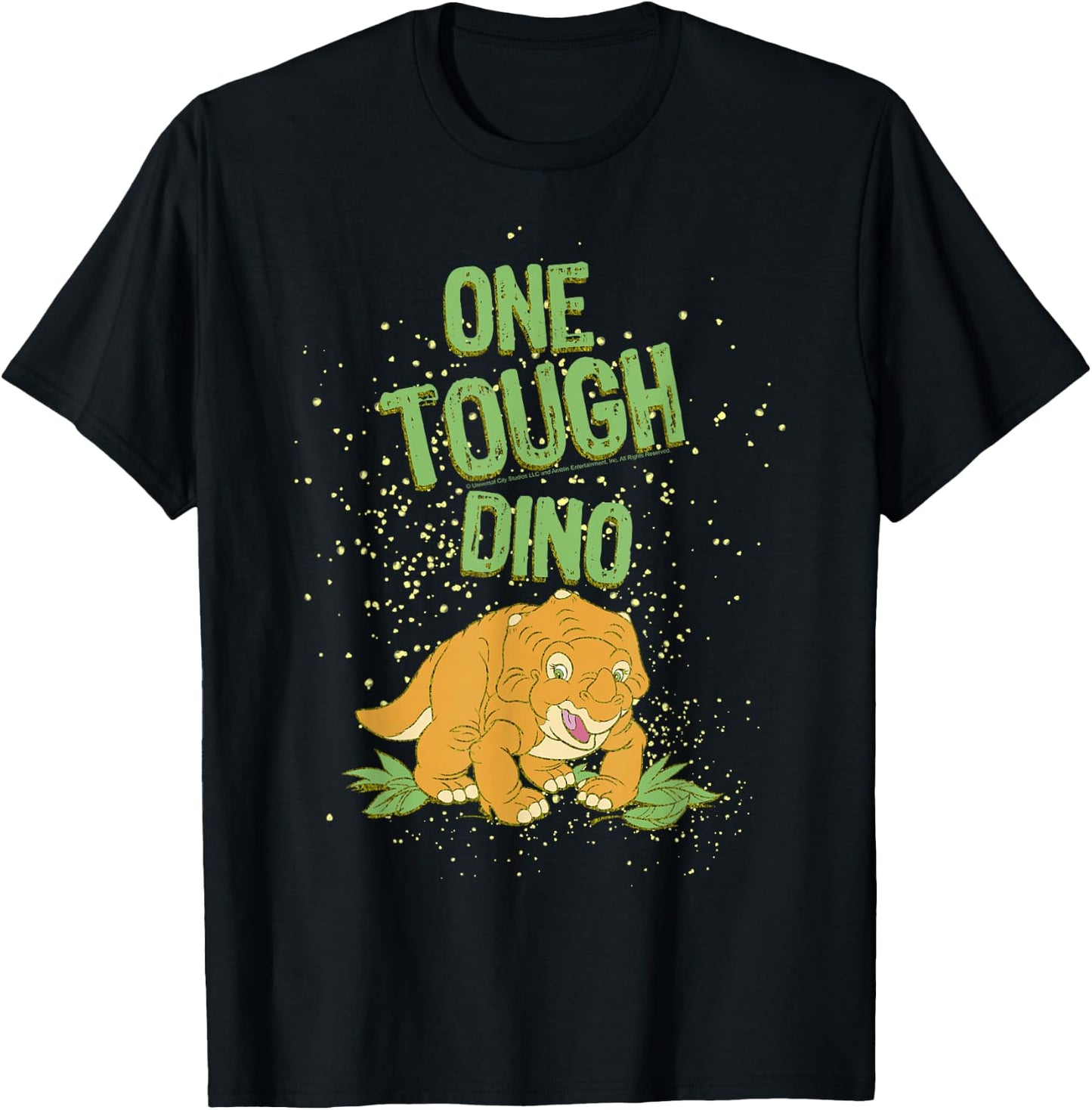 Land Before Time Cera is One Tough Dino T-Shirt - T-Shirt | Black