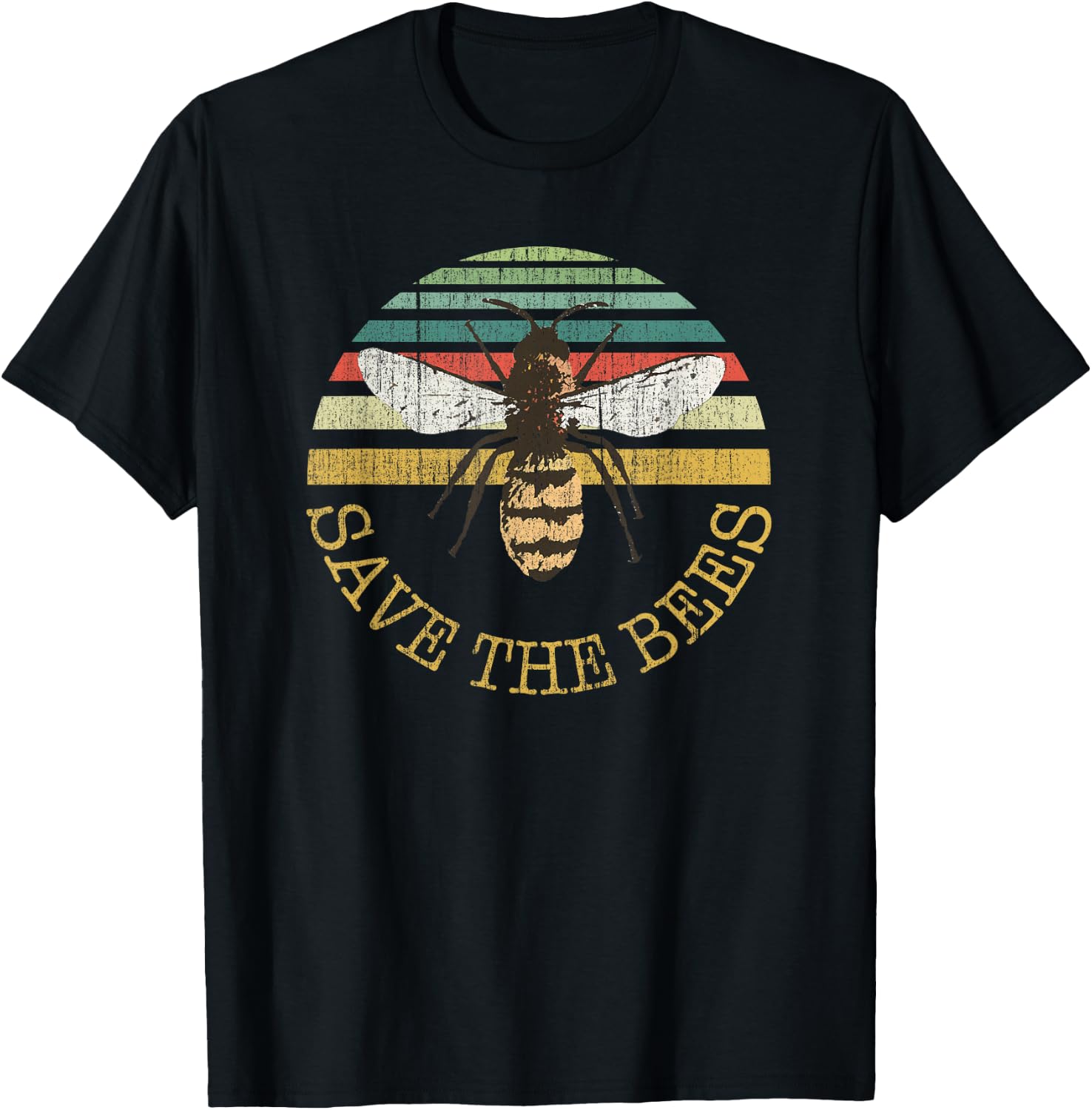 Bee BeeKeeper, Save the Bees Apiary Design T-Shirt - T-Shirt | Black