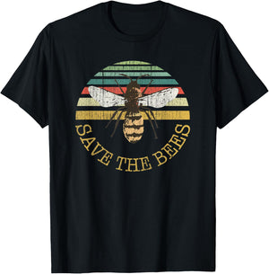 Bee BeeKeeper, Save the Bees Apiary Design T-Shirt - T-Shirt | Black