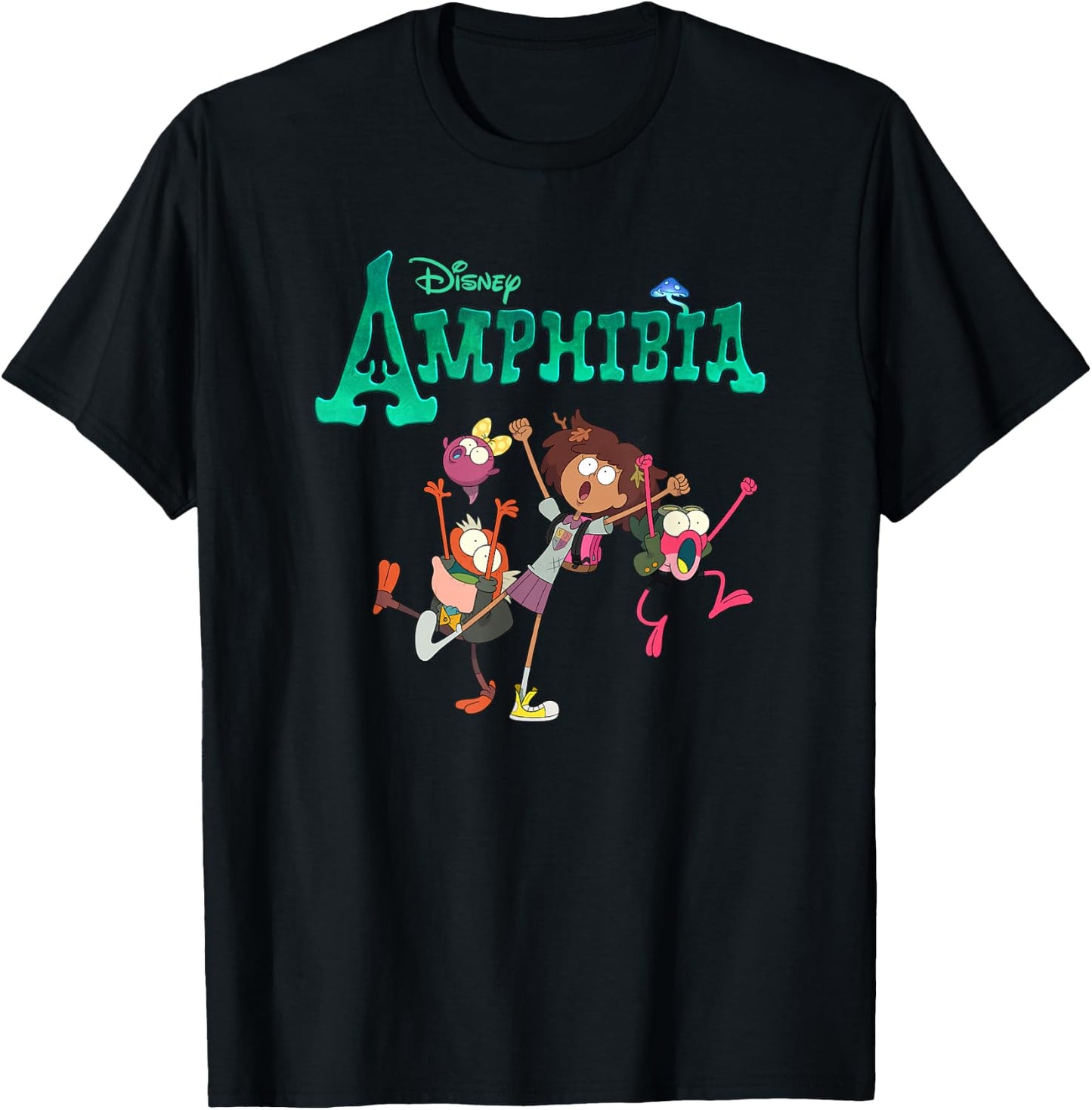 Disney Channel Amphibia T-Shirt - T-Shirt | Black