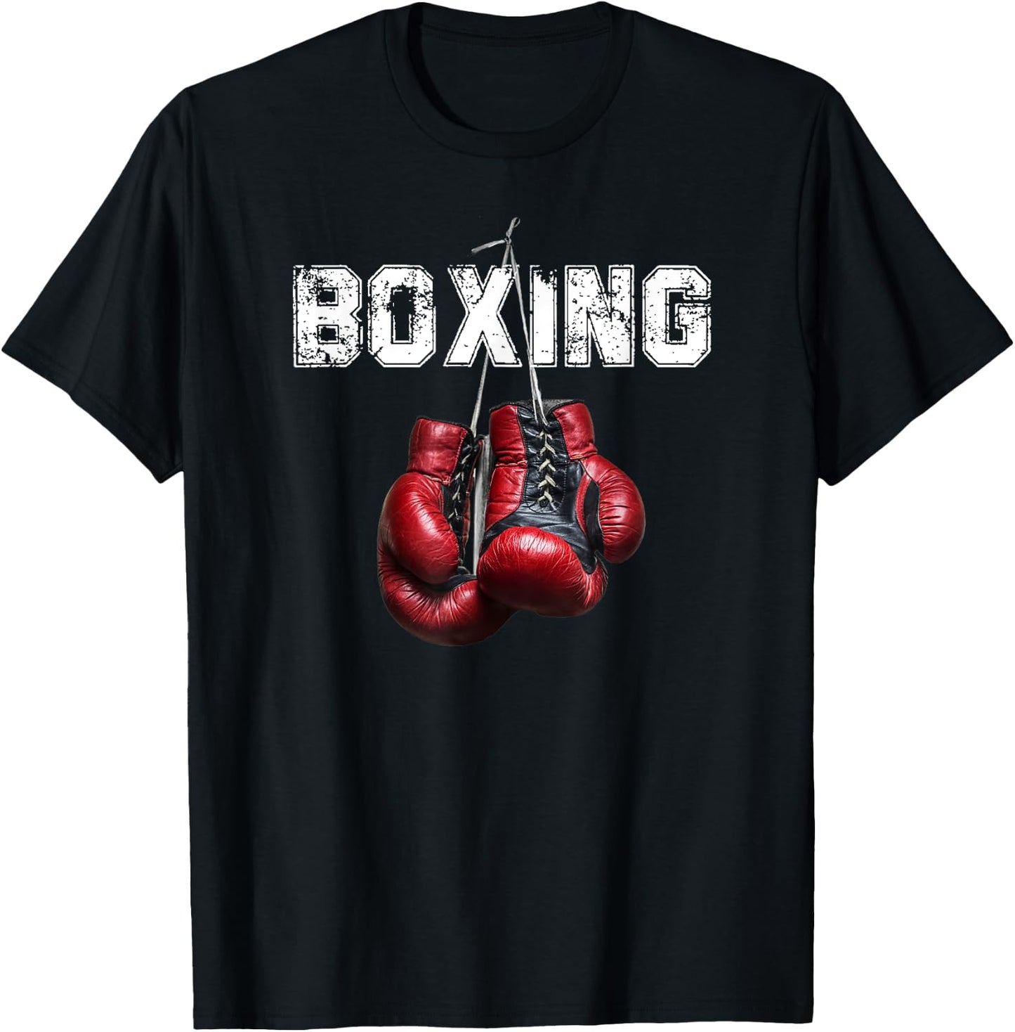 Funny Boxing - I Love Boxing T-Shirt - T-Shirt | Black