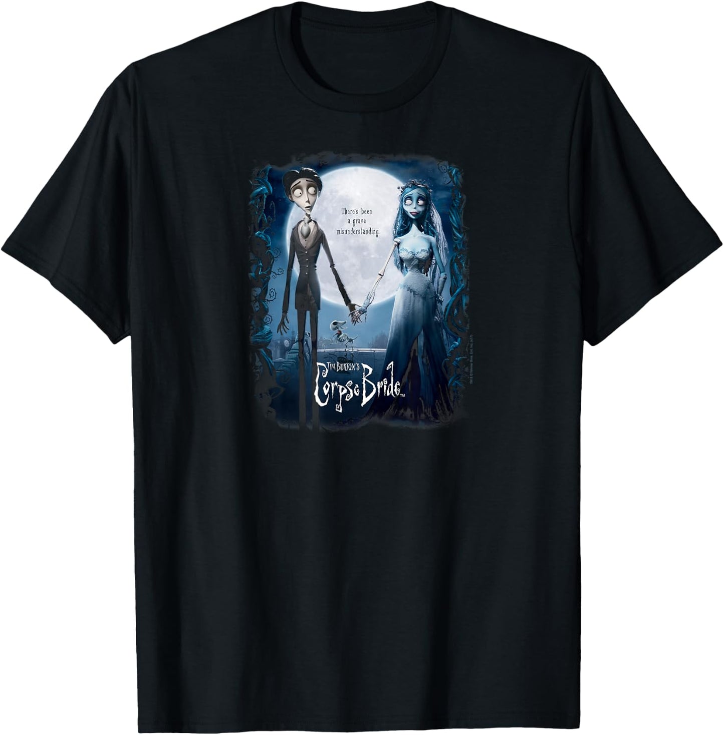 Corpse Bride Poster T-Shirt - T-Shirt | Black