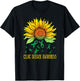 Celiac Disease Awareness Sunflower T-Shirt - T-Shirt | Black