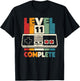 11th Wedding Anniversary Him Her Vintage Level 11 Complete T-Shirt - T-Shirt | Black