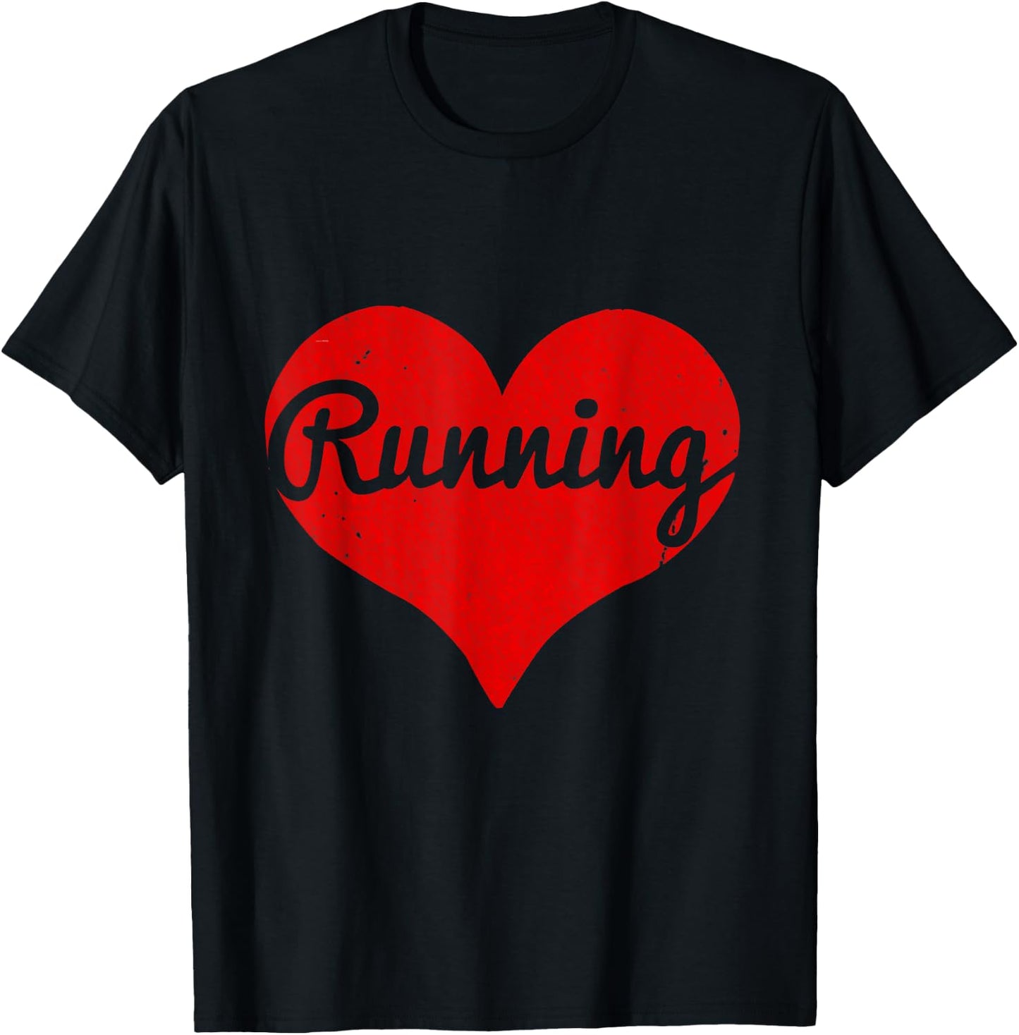I Love Running T-Shirt - T-Shirt | Black