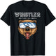 Whistler British Columbia - USA Grizzly Ski Resort 80s Gift T-Shirt - T-Shirt | Black