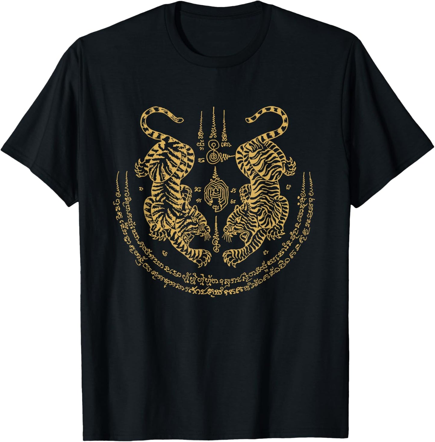 Sak Yant Tattoo Thailand T-Shirt - T-Shirt | Black