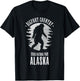 Bigfoot Alaska Denali National Park T Shirt T-Shirt - T-Shirt | Black