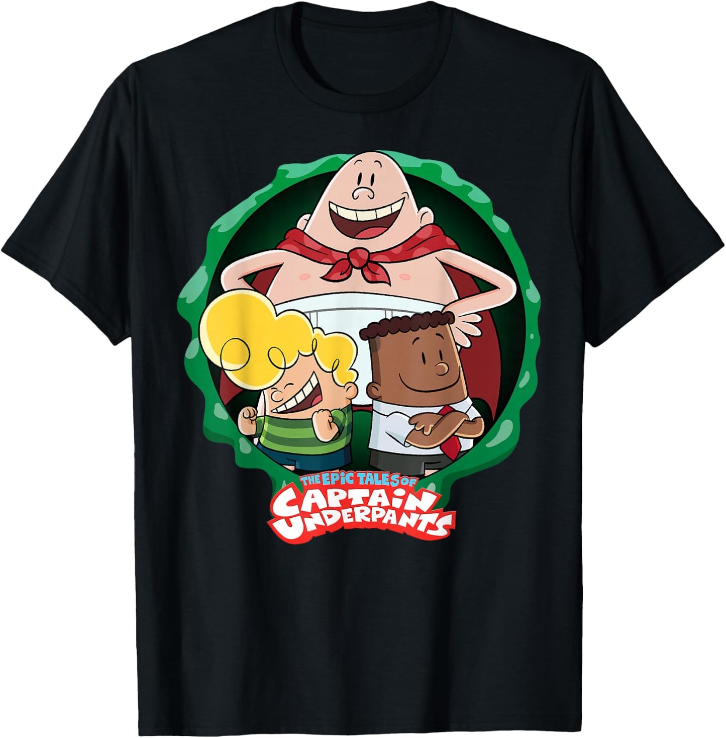 Captain Underpants The First Epic Movie Squad T-Shirt - T-Shirt | Black