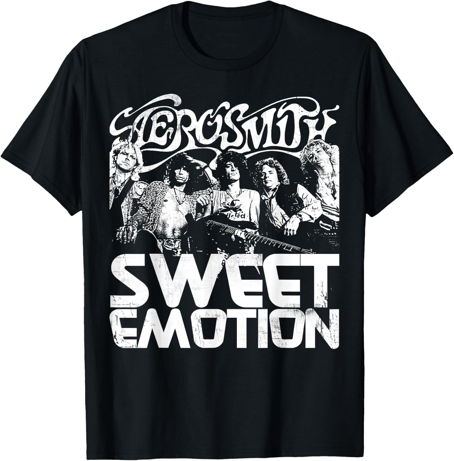 Aerosmith - Sweet Emotion T-Shirt - T-Shirt | Black