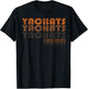Retro Yachats Oregon T-Shirt - T-Shirt | Black