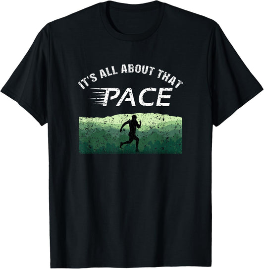 Cross Country Running for Boys, Men and Youth T-Shirt - T-Shirt | Black
