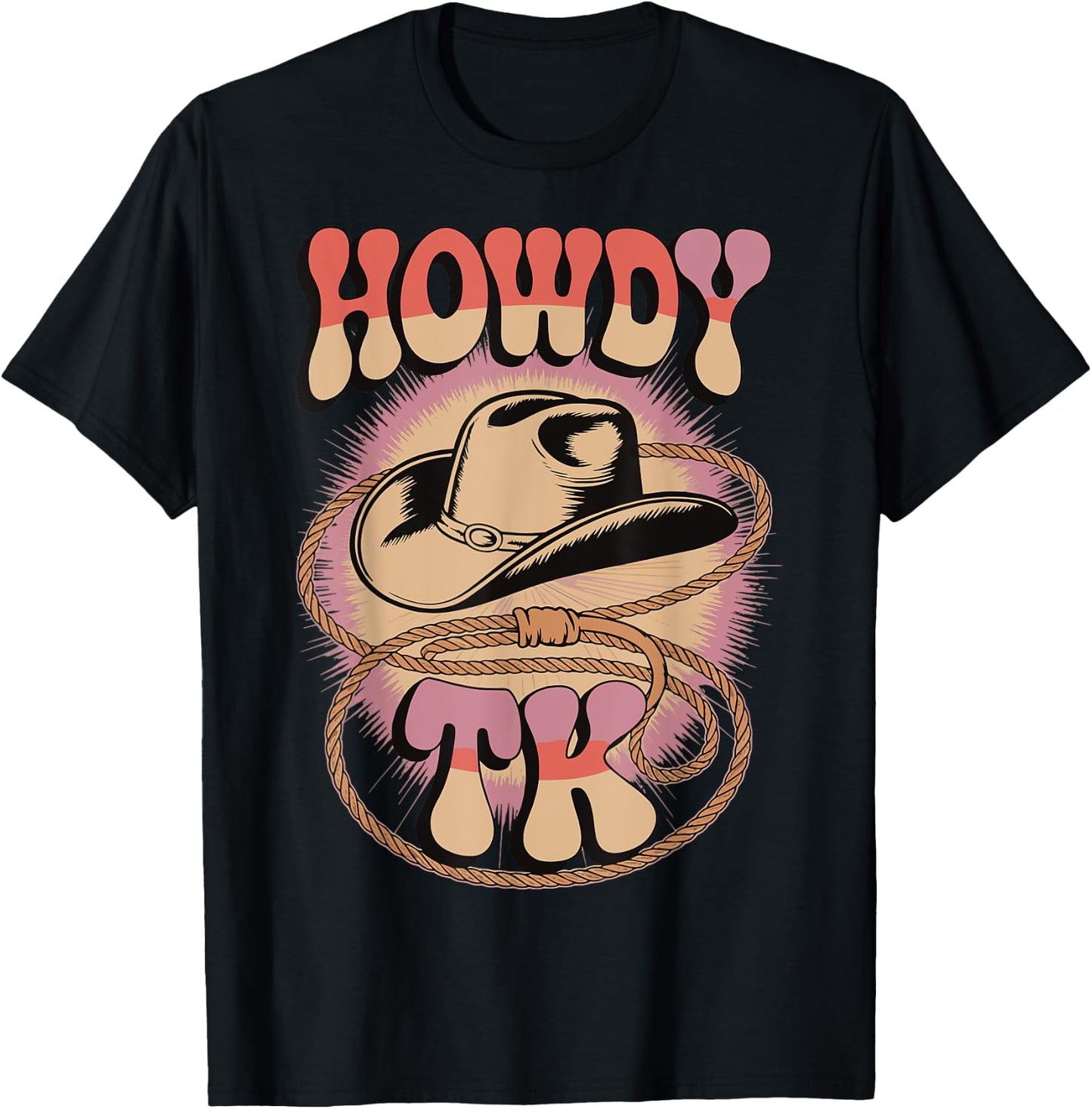 Howdy TK T-Shirt - T-Shirt | Black