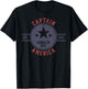 Marvel Captain America Vintage Est.1941 Star Badge T-Shirt - T-Shirt | Black