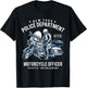 New York City Police & Motorcycle Officer Special Gift T-Shirt - T-Shirt | Black
