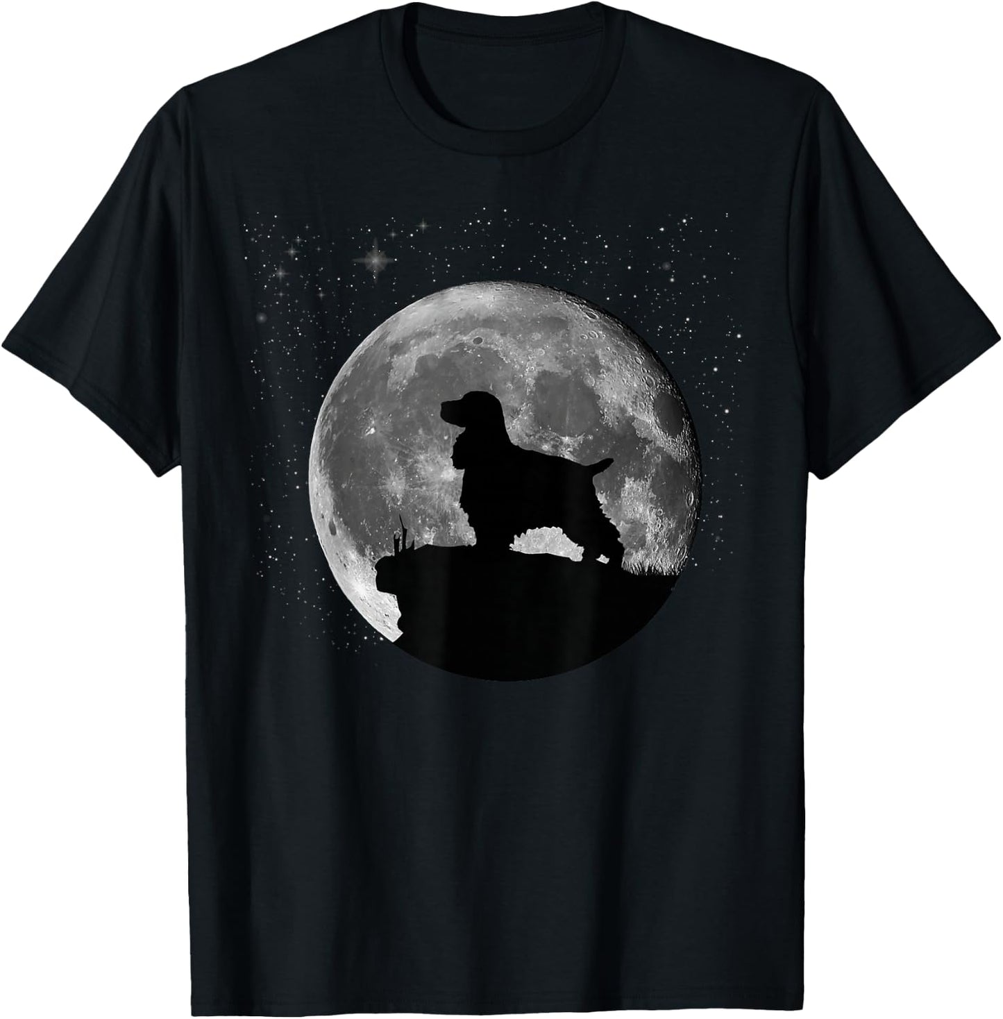 English Cocker Spaniel Dog T-Shirt - T-Shirt | Black