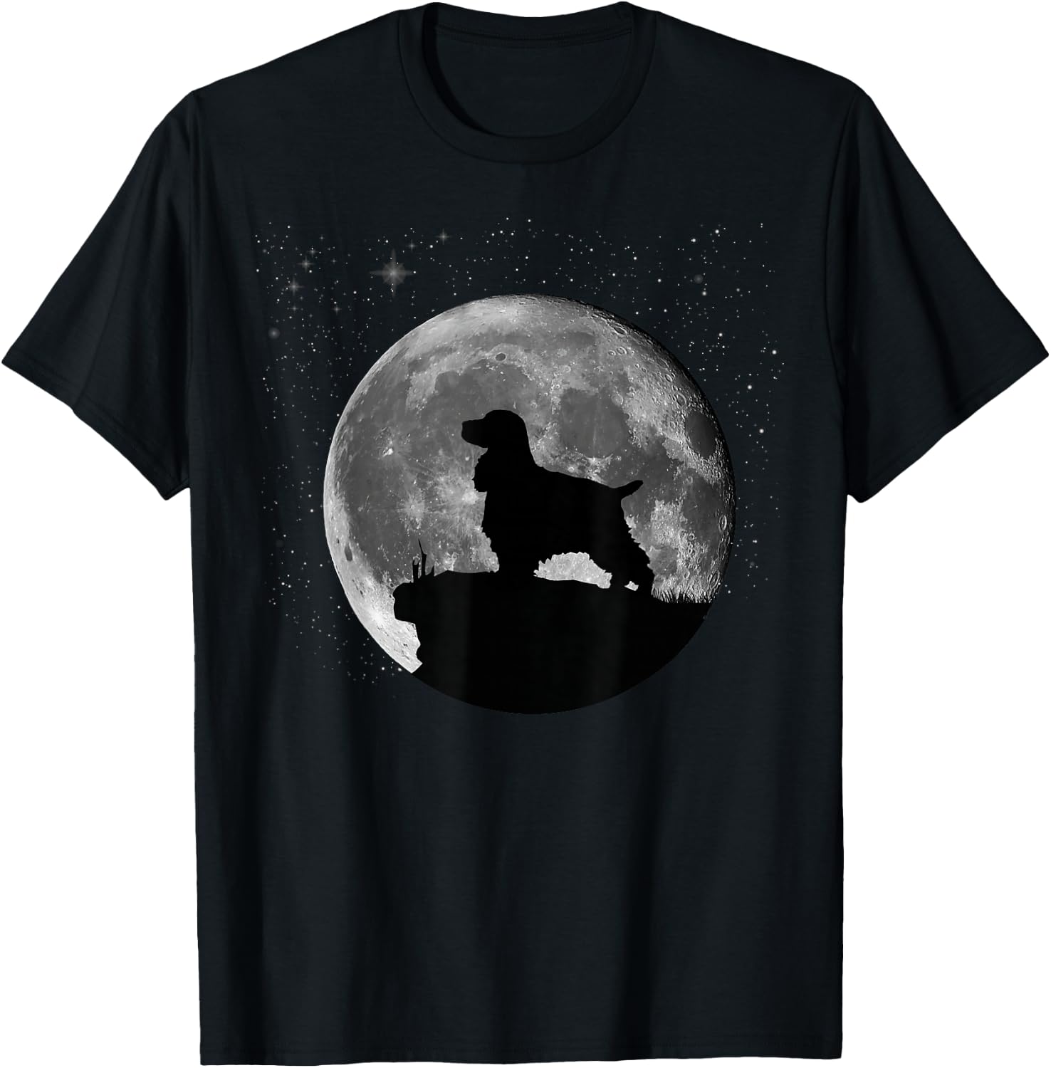 English Cocker Spaniel Dog T-Shirt - T-Shirt | Black