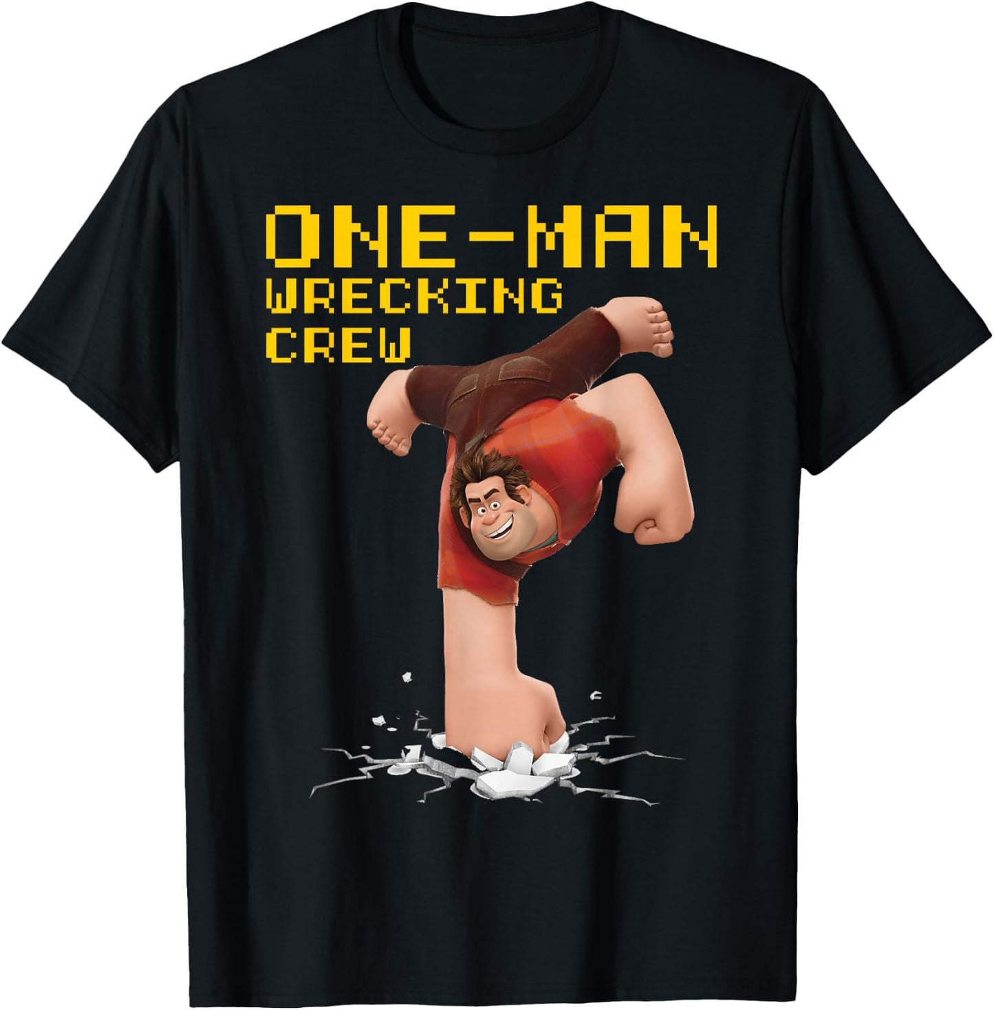 Disney Wreck It Ralph 2 Wrecking Crew Graphic T-Shirt - T-Shirt | Black