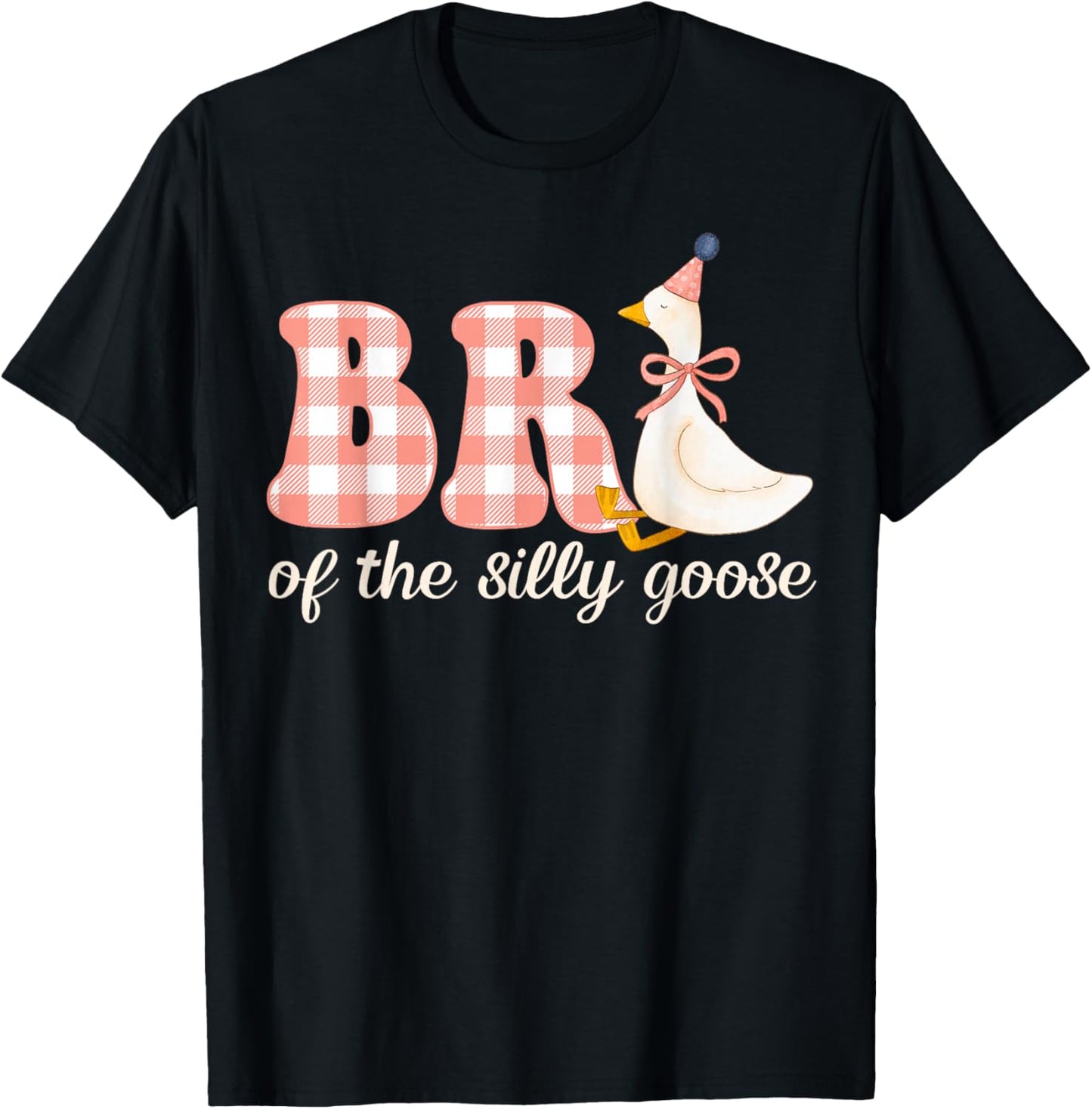Brother of The Silly Goose Birthday Girl Family Matching T-Shirt - T-Shirt | Black